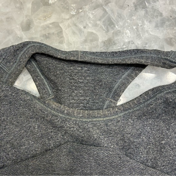 ITEM 1, LULULEMON, Grey, High Neck, Swiftly Tank Top, Size 6 - Picture 3 of 6